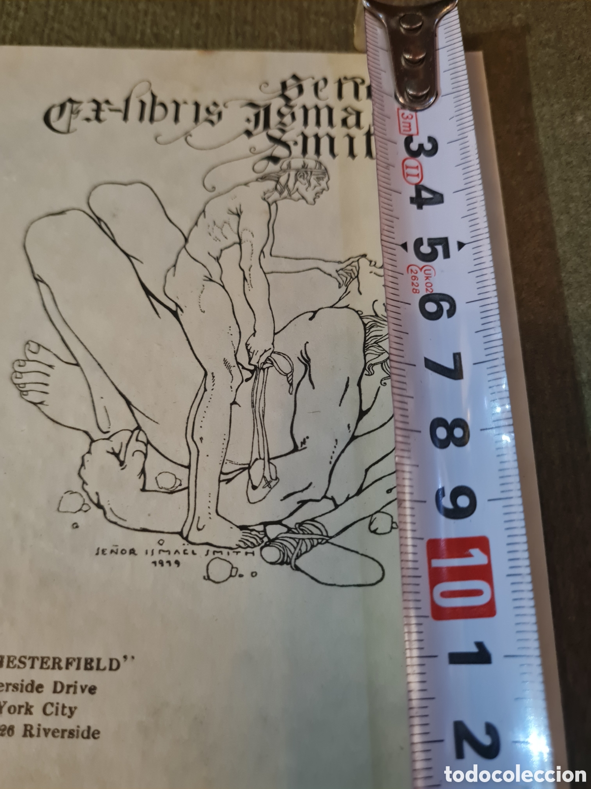 Arte: Ex-libris Ismael Smith 1919 - Foto 3