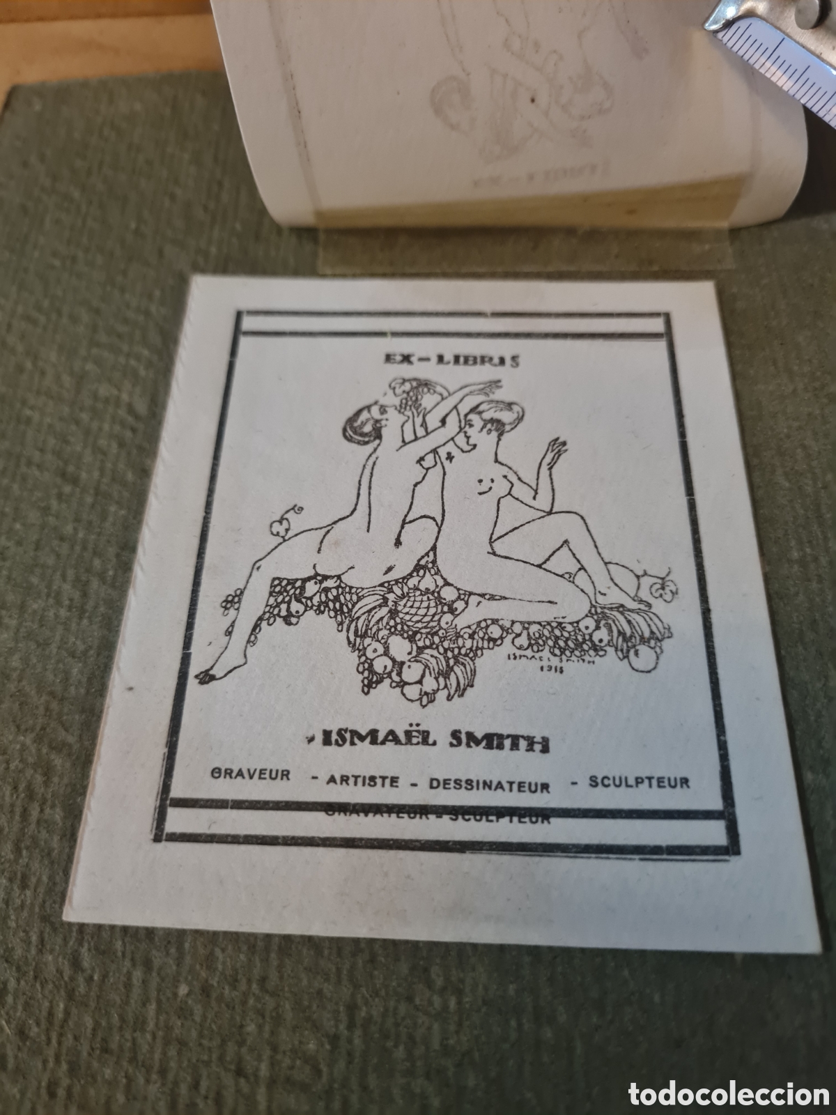 Arte: Ex-libris Smael Smith 1915 - Foto 2