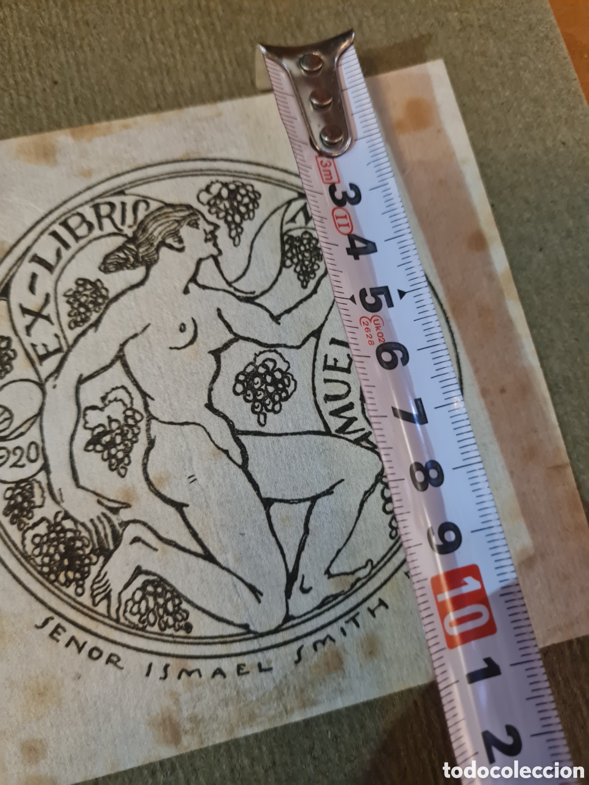 Arte: Ex-libris Ismael Smith 1920 - Foto 3