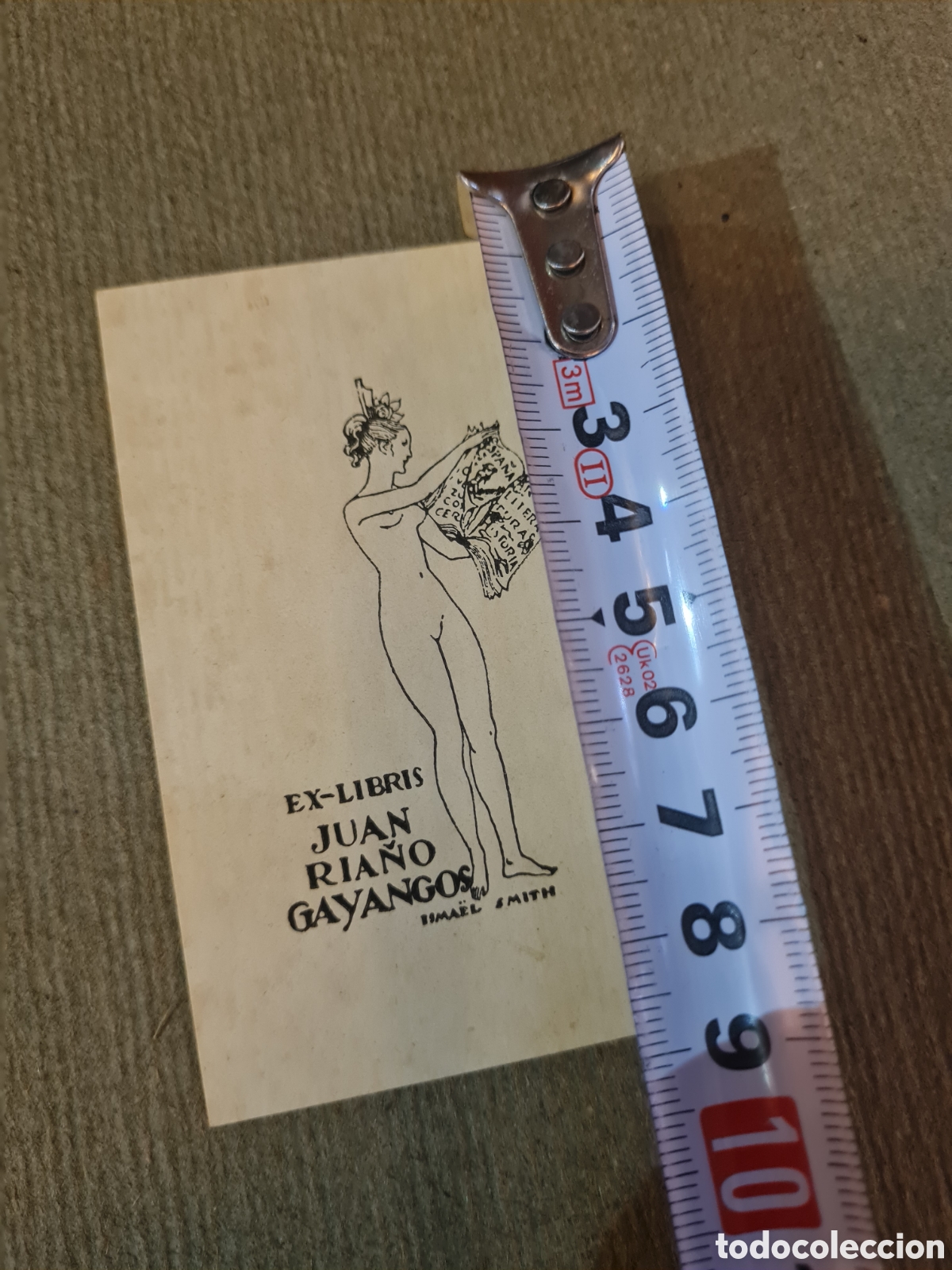Arte: Antiguo Ex-libris Ismael Smith - Foto 2