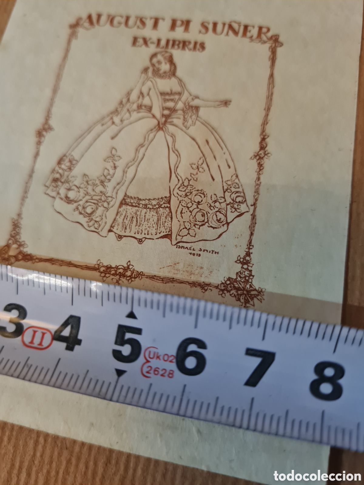 Arte: Ismael Smith 1915 ex-libris - Foto 3