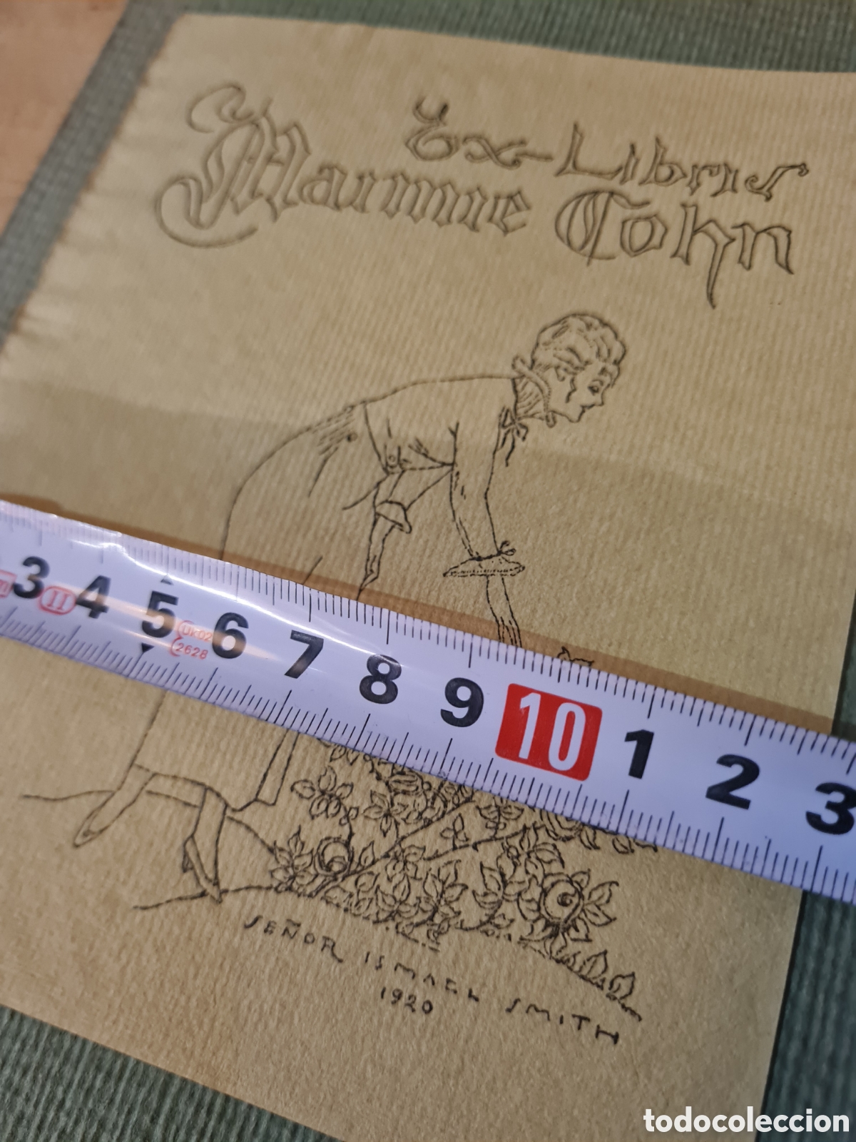 Arte: Ex-libris Ismael Smith 1920 - Foto 4