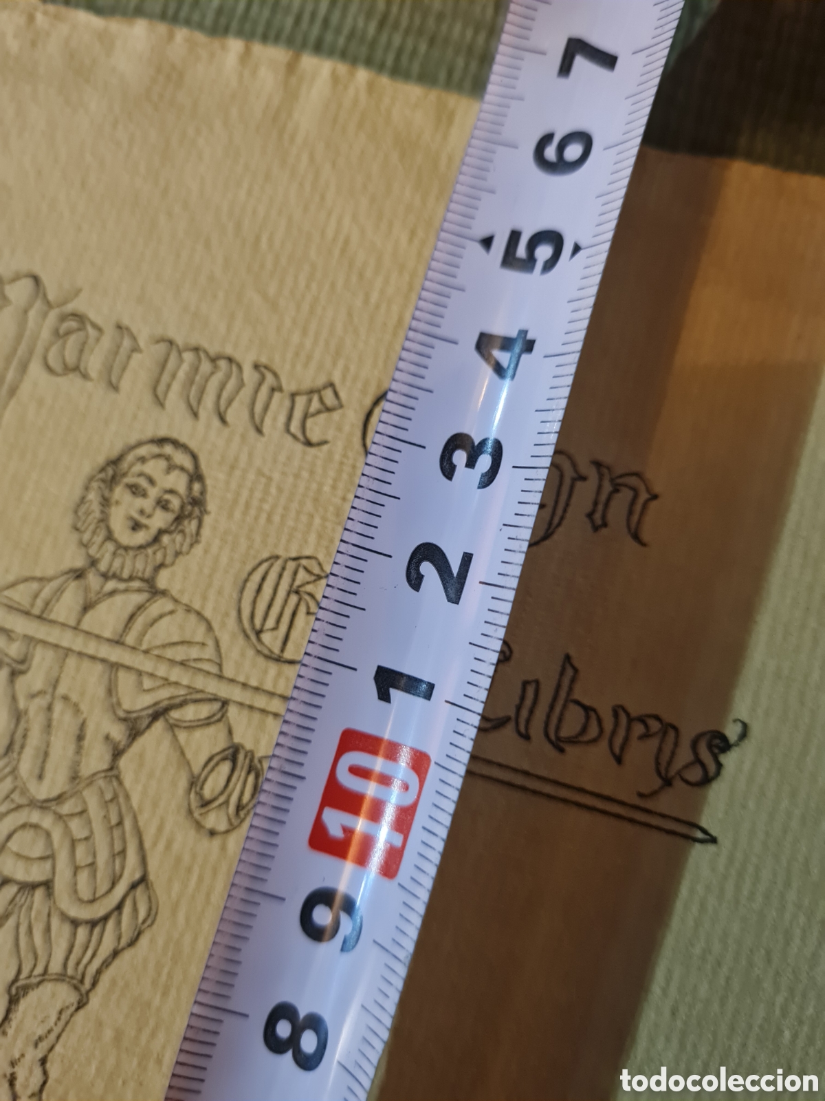 Arte: Antiguo Ex-libris Ismael Smith 1920 - Foto 3
