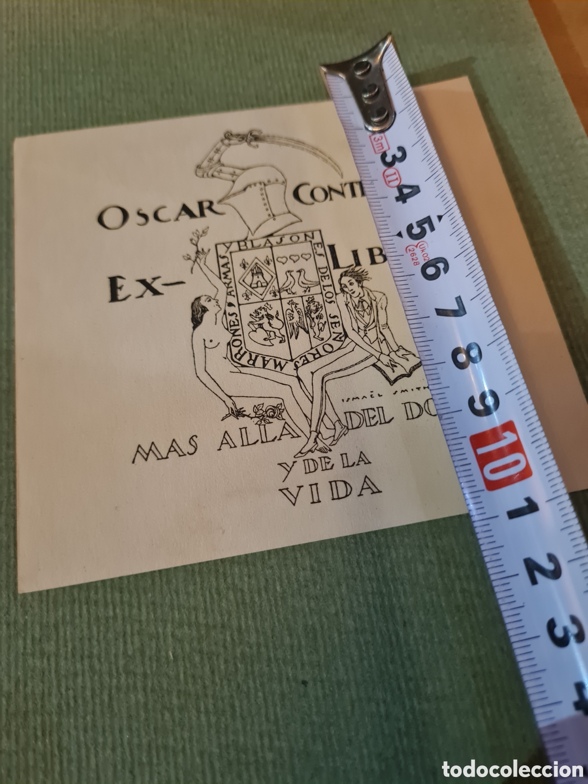 Arte: Antiguo ex-libris Ismael Smith - Foto 4