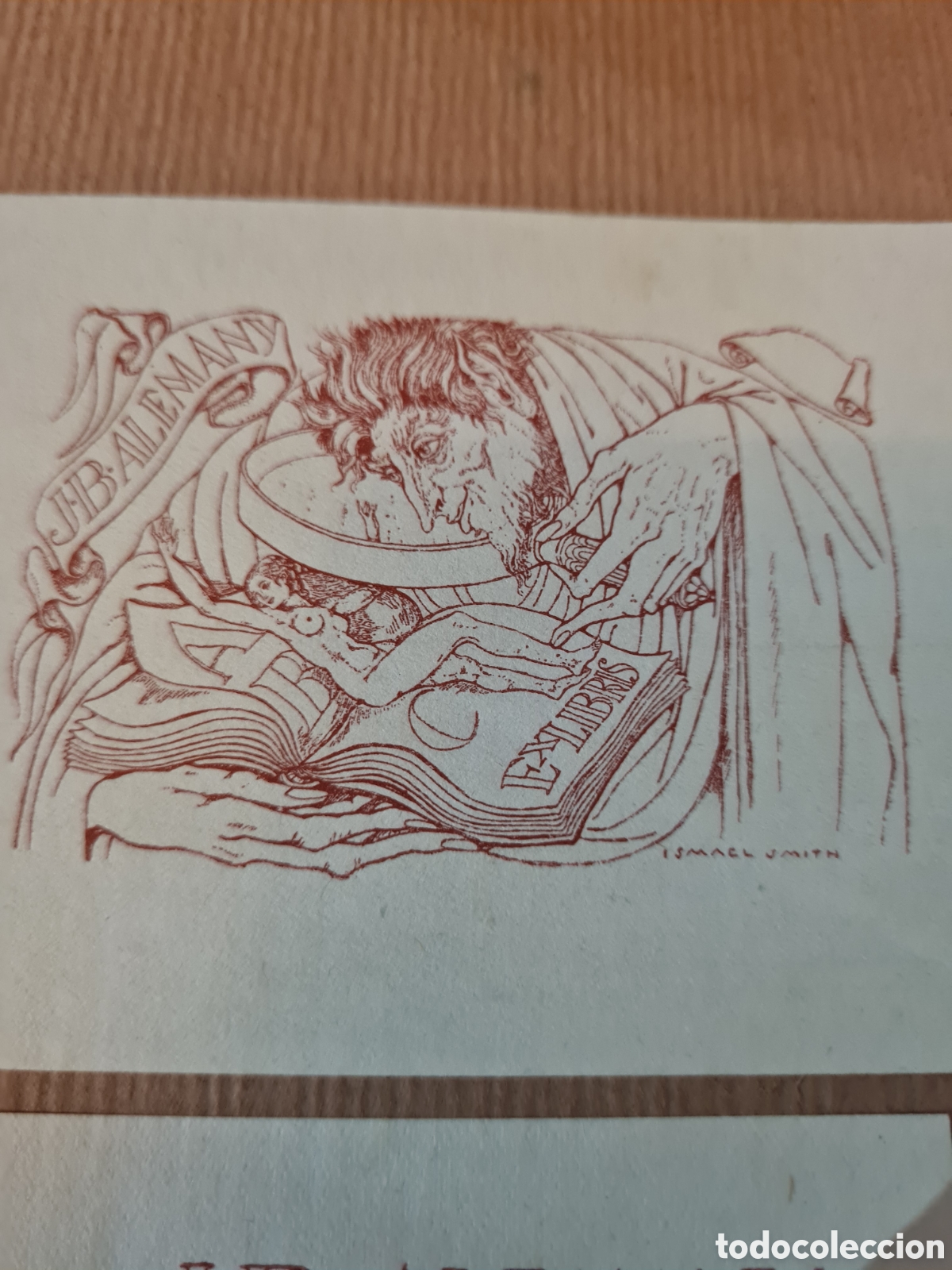 Arte: Antiguos Ex-libris Ismael Smith - Foto 2