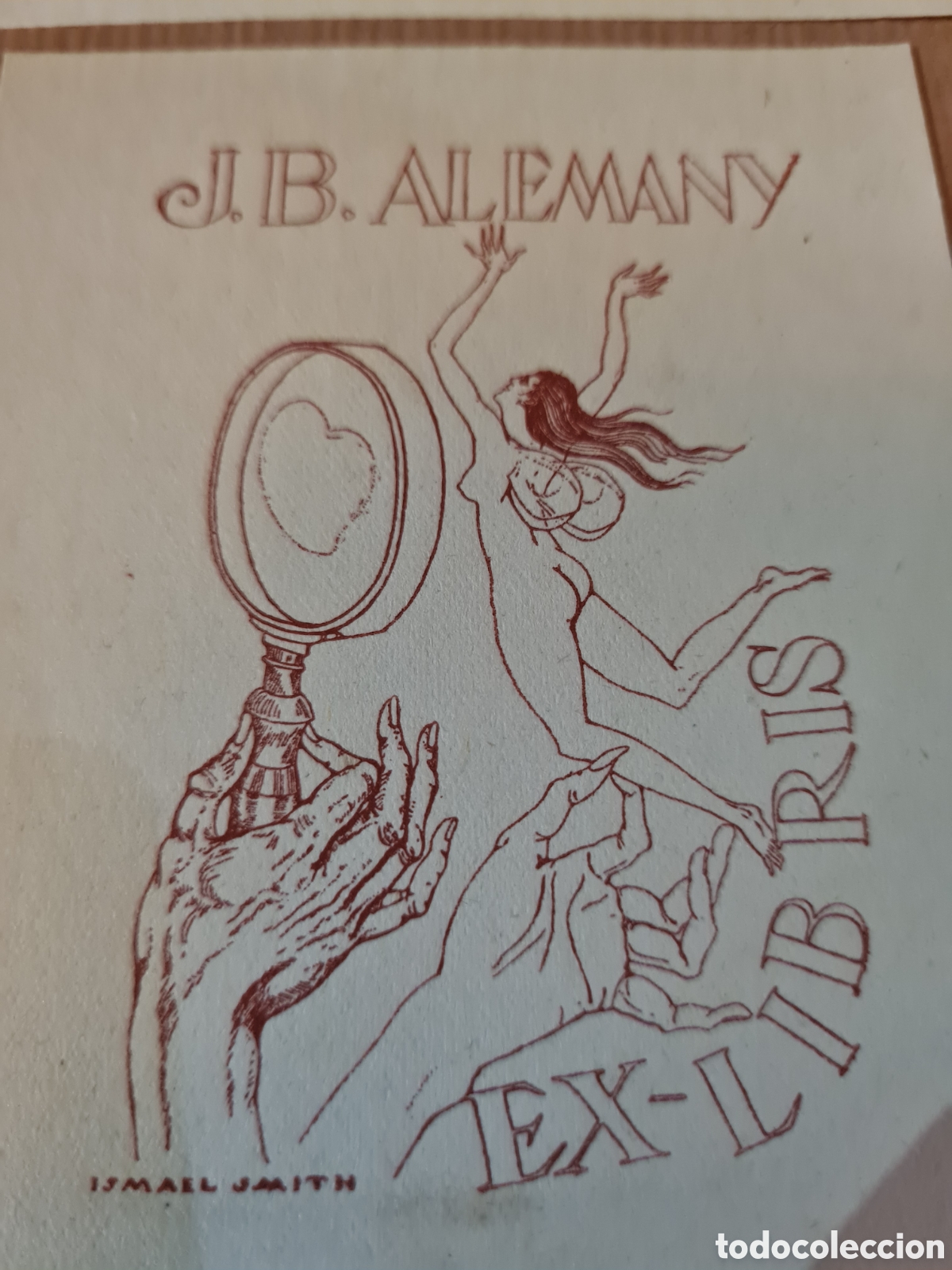 Arte: Antiguos Ex-libris Ismael Smith - Foto 3