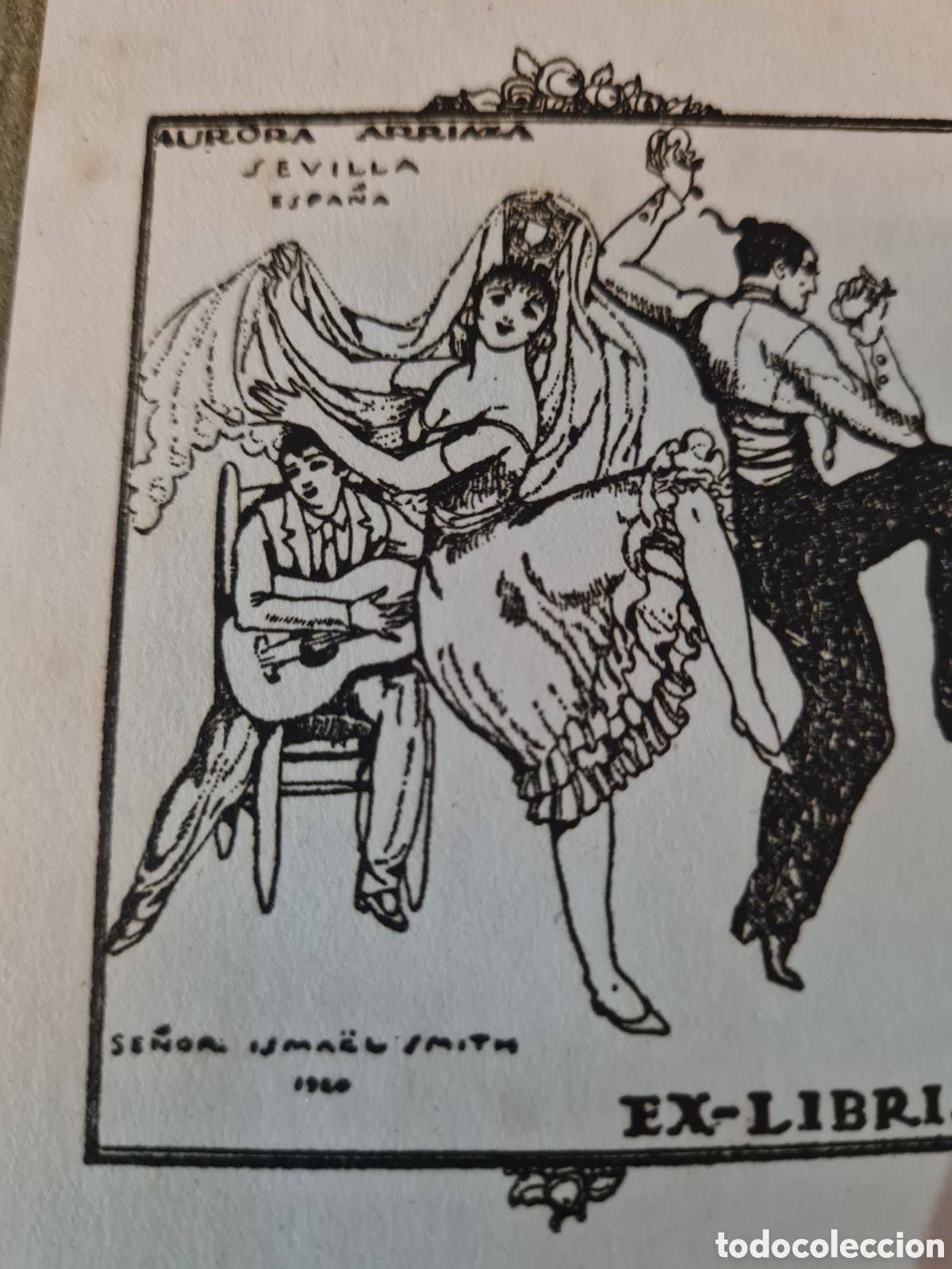Arte: Ex-libris Ismael Smith 1920 - Foto 2