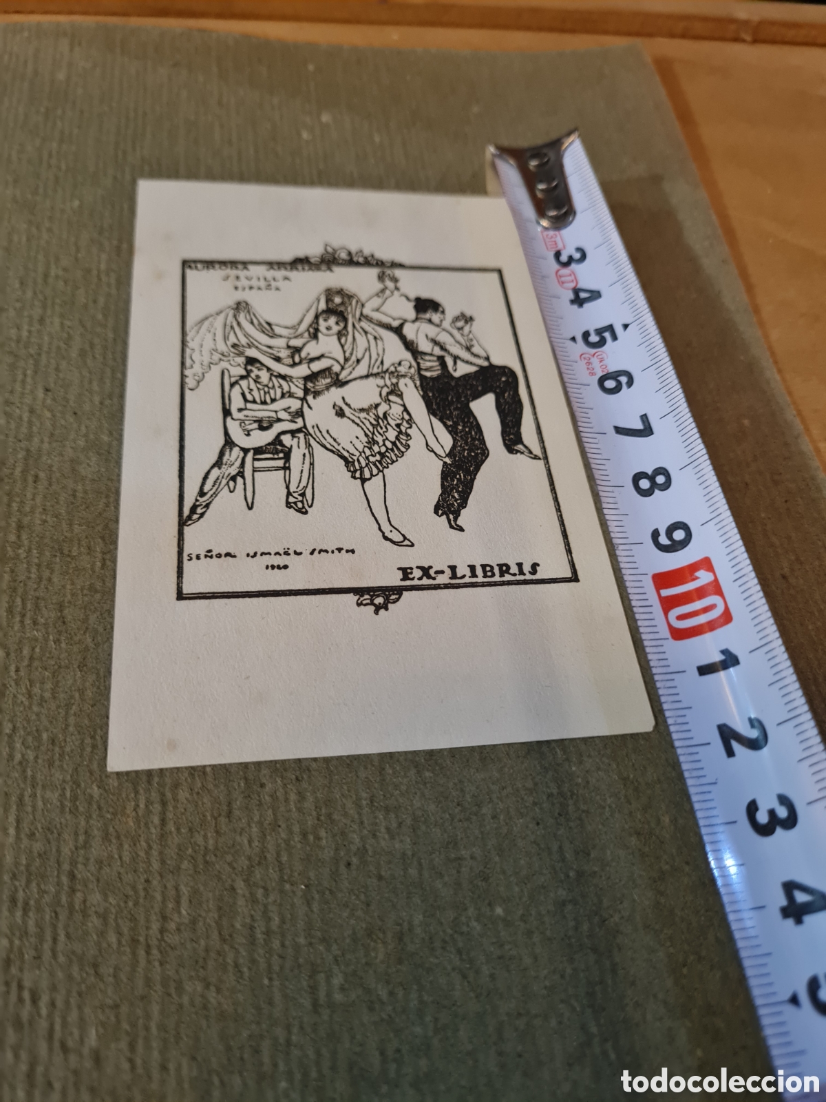 Arte: Ex-libris Ismael Smith 1920 - Foto 3