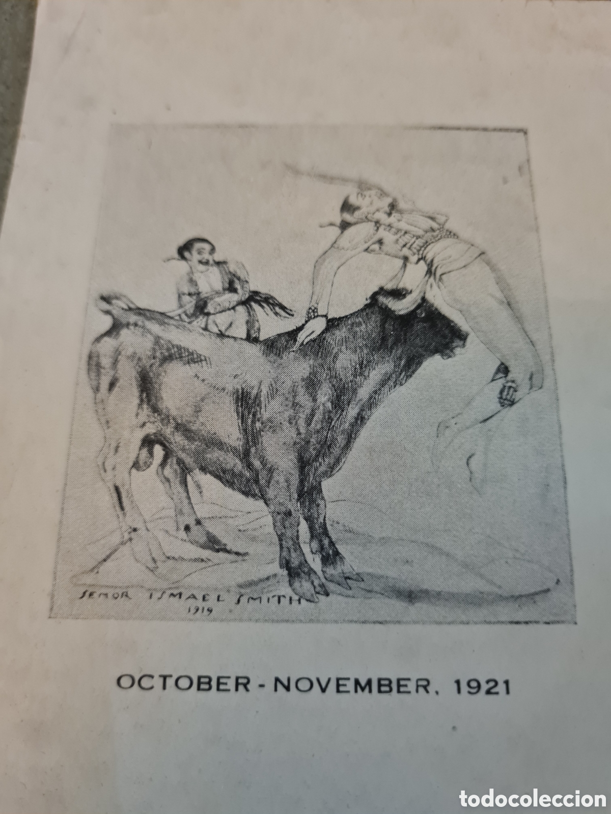 Arte: Octubrer-November 1921 EXHIBITION ISMAEL SMITH - Foto 4