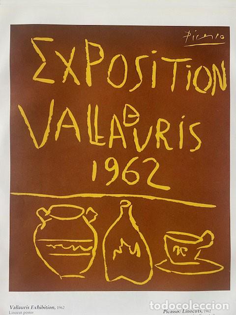 Arte: PABLO PICASSO - Posters 1957. 36 x 26 cm - Foto 1