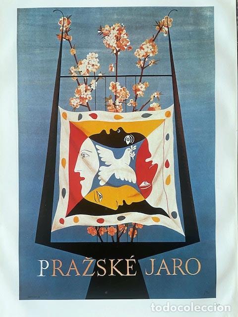 Arte: PABLO PICASSO - Posters 1957. 36 x 26 cm - Foto 1