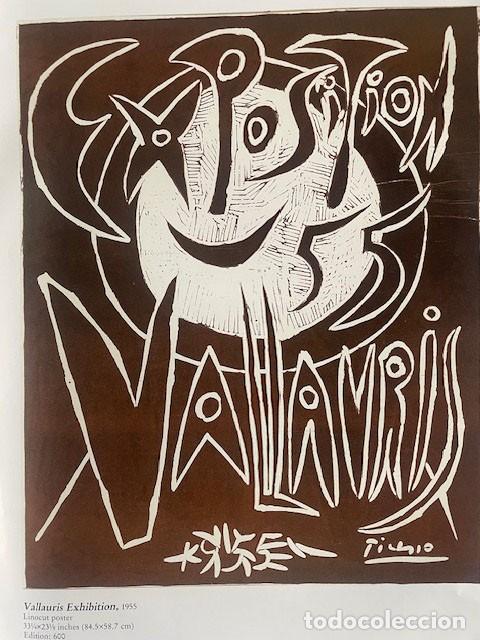 Arte: PABLO PICASSO - Posters 1957. 36 x 26 cm - Foto 1