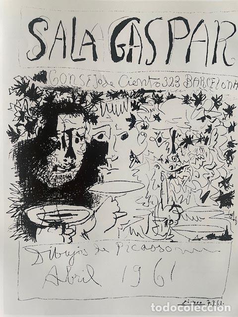 Arte: PABLO PICASSO - Posters 1957. 36 x 26 cm - Foto 1