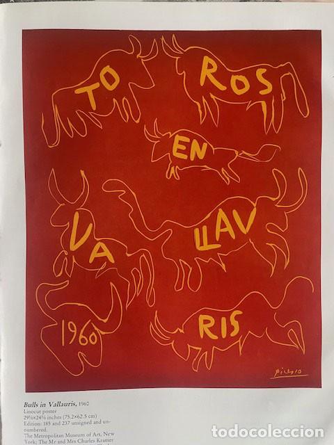 Arte: PABLO PICASSO - Posters 1957. 36 x 26 cm - Foto 1