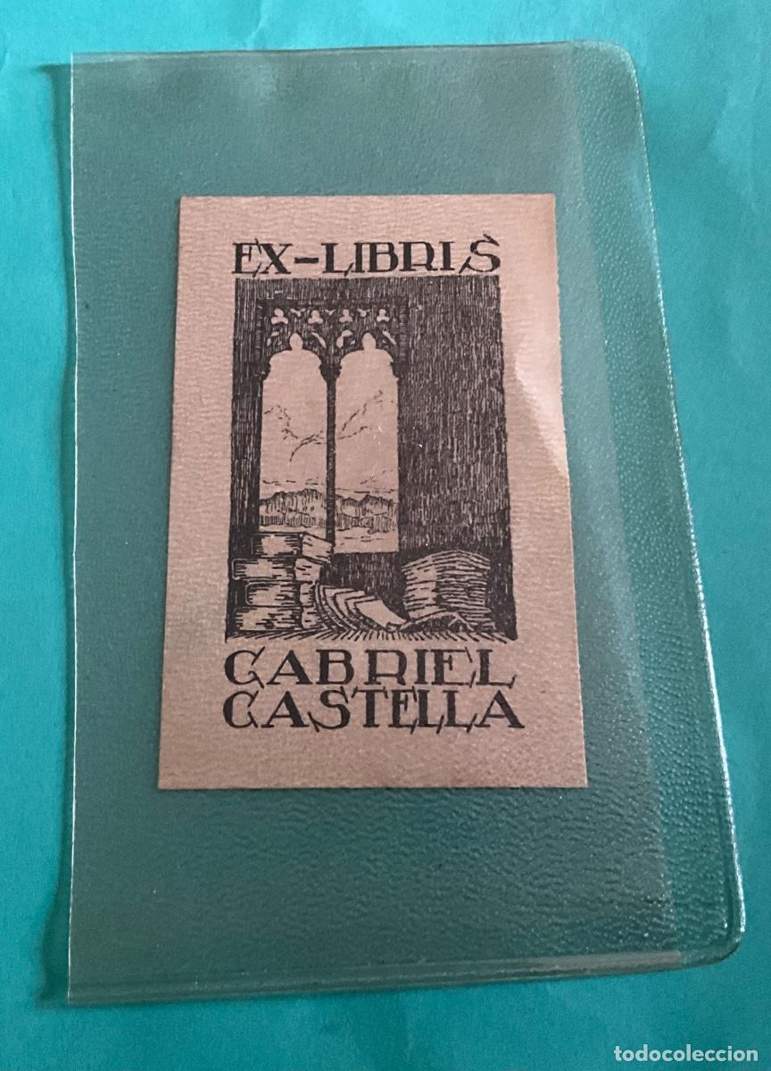 Arte: EX-LIBRIS GABRIEL CASTELL&Agrave; - Foto 1