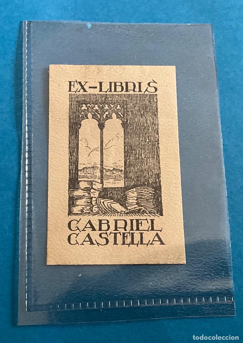 Arte: EX-LIBRIS GABRIEL CASTELL&Agrave; - Foto 1
