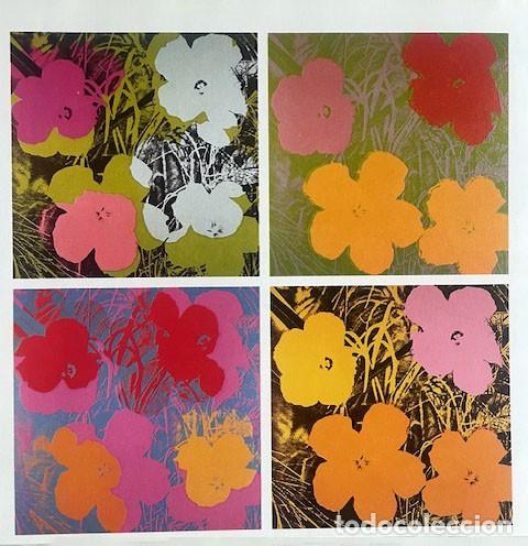 Arte: ANDY WARHOL - cuatrocomia offset. 23 x 23 cm - Foto 1