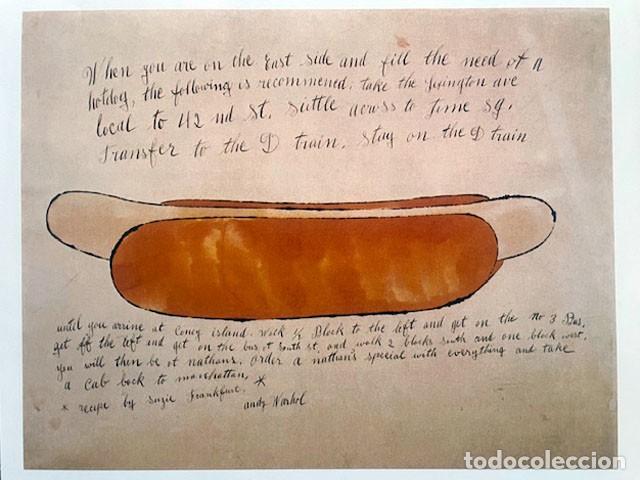 Arte: ANDY WARHOL - cuatrocomia offset. 23 x 23 cm - Foto 1