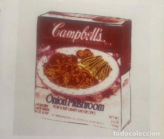 Arte: ANDY WARHOL - cuatrocomia offset. 23 x 23 cm - Foto 1