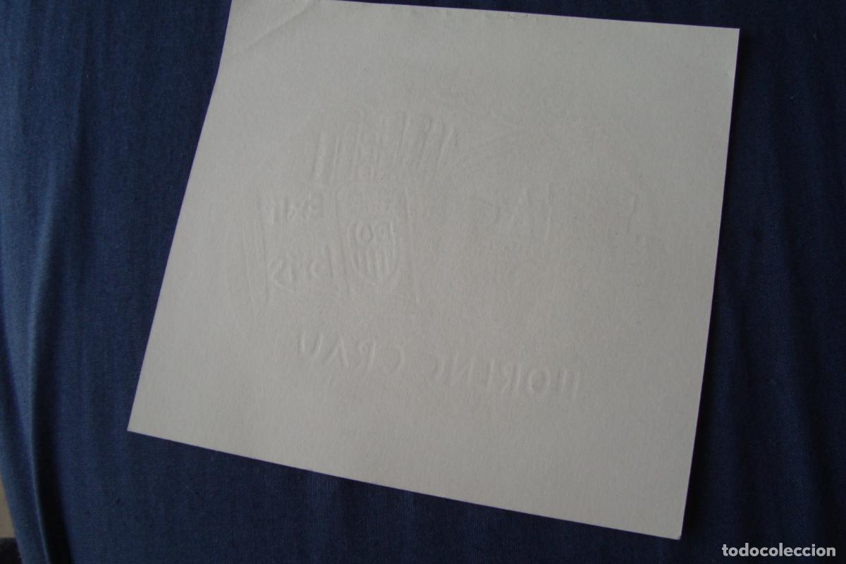 Arte: ANTIGUO EXLIBRIS EX-LIBRIS LLOREN&Ccedil; GRAY - Foto 2