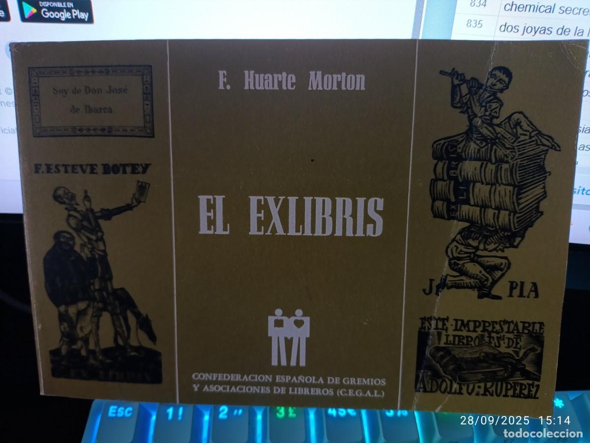 Arte: Ex-libris f. Huarte Morton - Foto 1