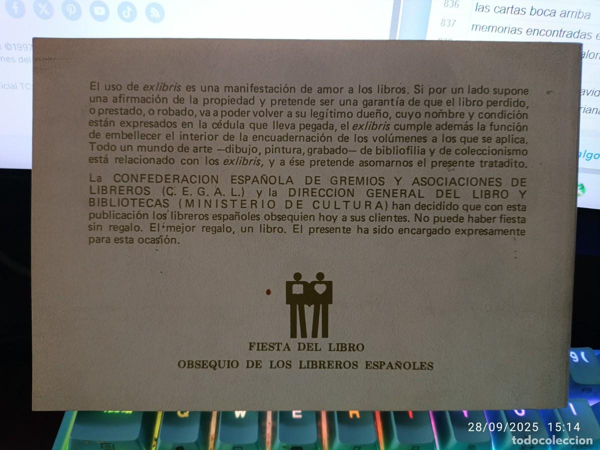 Arte: Ex-libris f. Huarte Morton - Foto 2