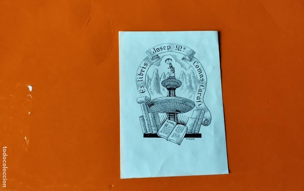 Arte: EX-LIBRIS DE JOSE M&ordf; COMAS CARAFI - Foto 3