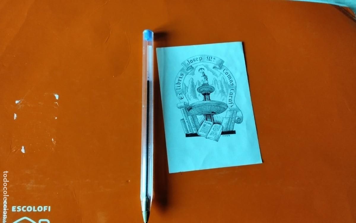 Arte: EX-LIBRIS DE JOSE M&ordf; COMAS CARAFI - Foto 5