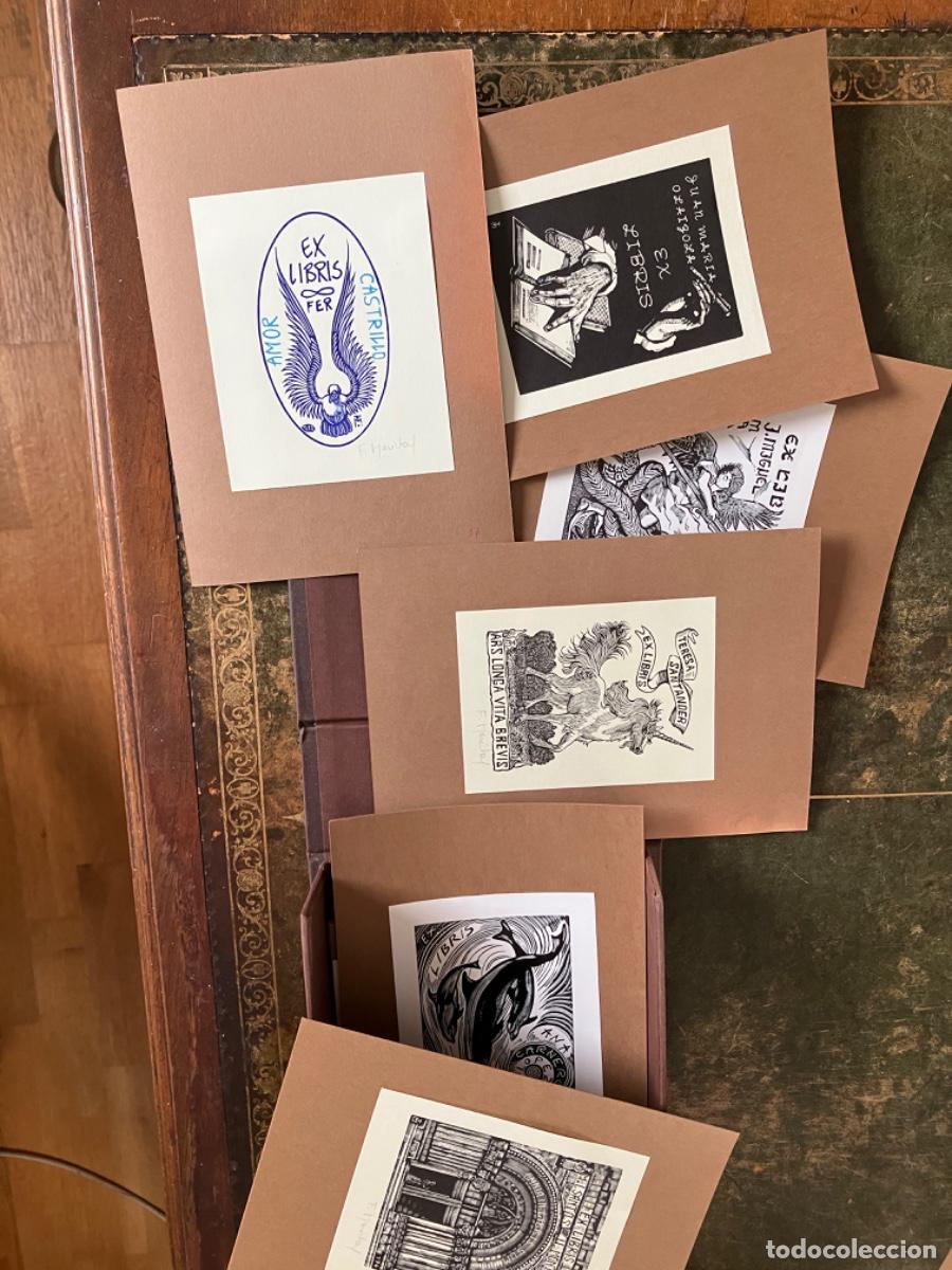 Arte: CAJA DE EXLIBRIS COLECCION FRAN&Ccedil;OIS MARECHAL CON 12 Exlibris - Foto 3