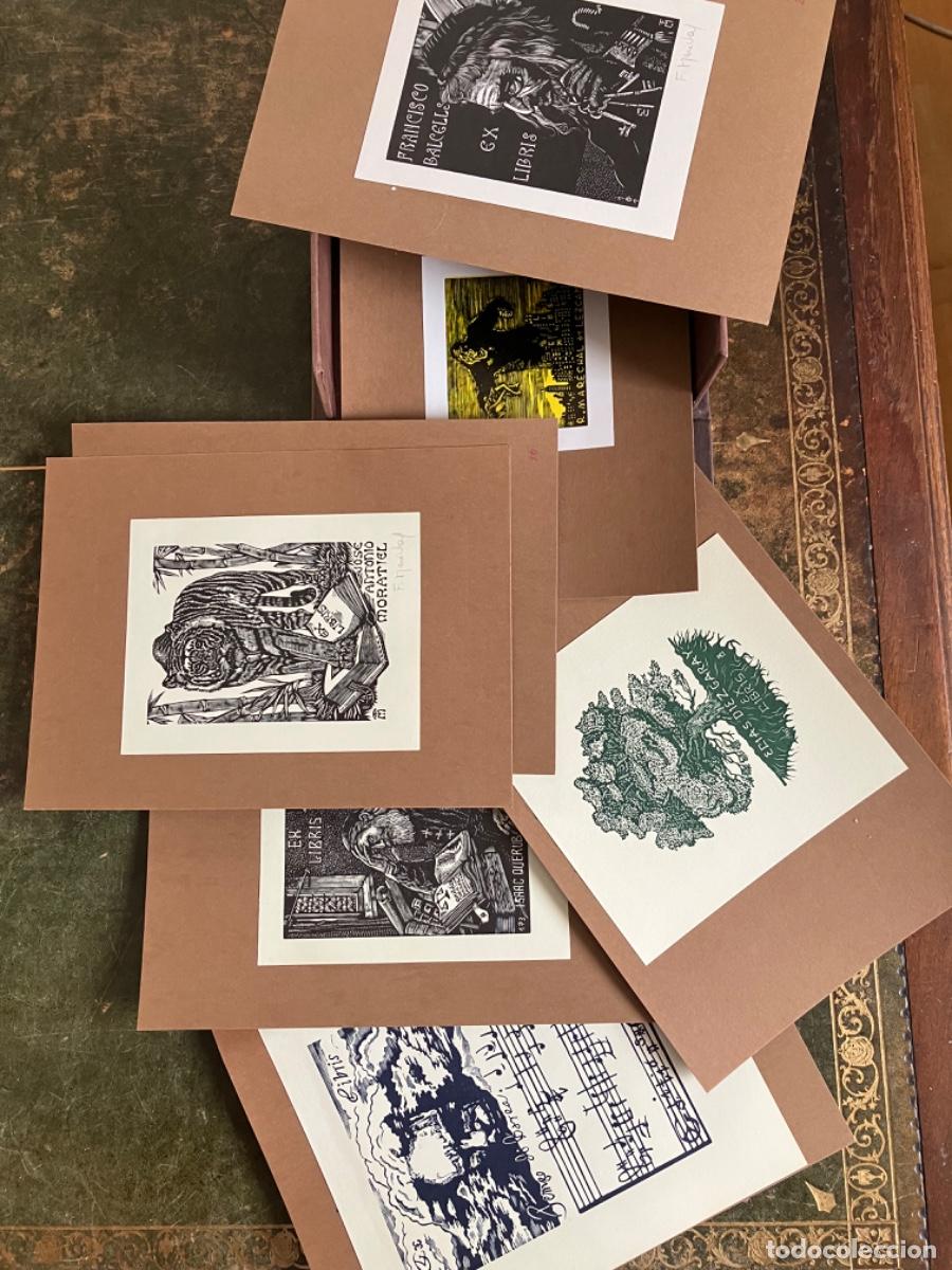 Arte: CAJA DE EXLIBRIS COLECCION FRAN&Ccedil;OIS MARECHAL CON 12 Exlibris - Foto 4