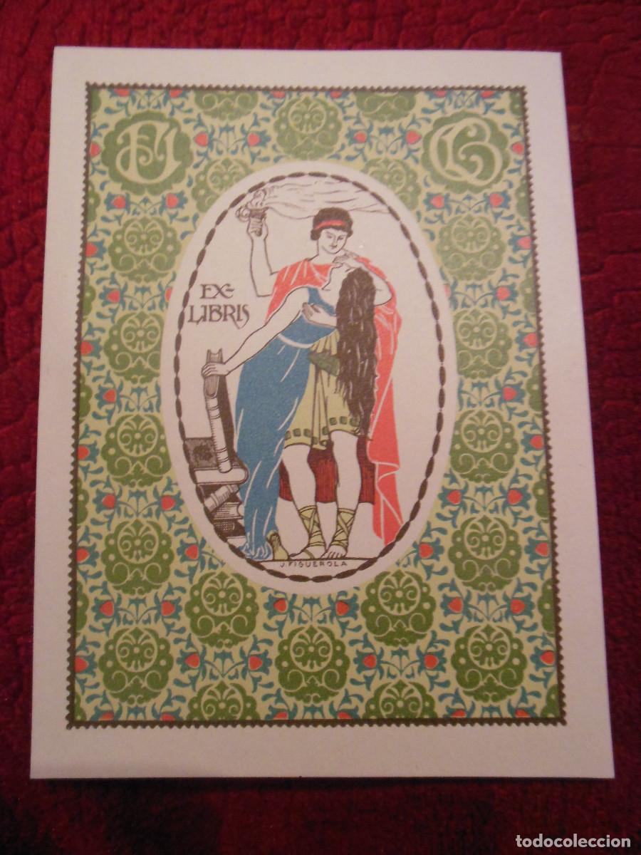 Arte: EXLIBRIS DE JOAQUIN FIGUEROLA EX LIBRIS - Foto 1