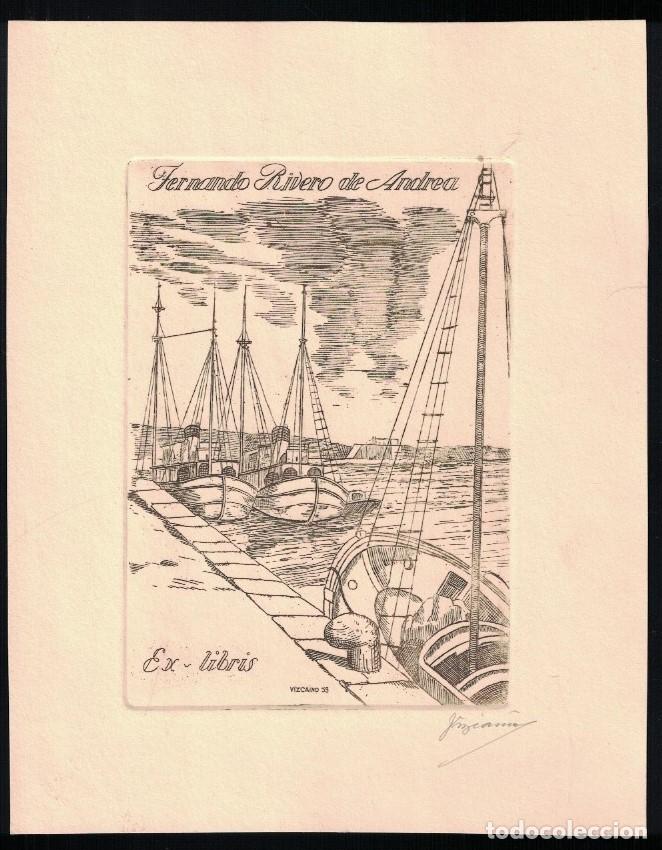 Arte: EX LIBRIS. MARINA. - Rivero de Andrea. Ferando, (Titular) - Foto 1