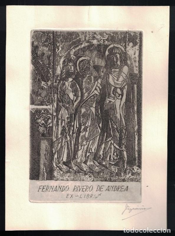 Arte: EX LIBRIS. RELIEVE DE SANTOS. - Rivero de Andrea. Ferando, (Titular) - Foto 1