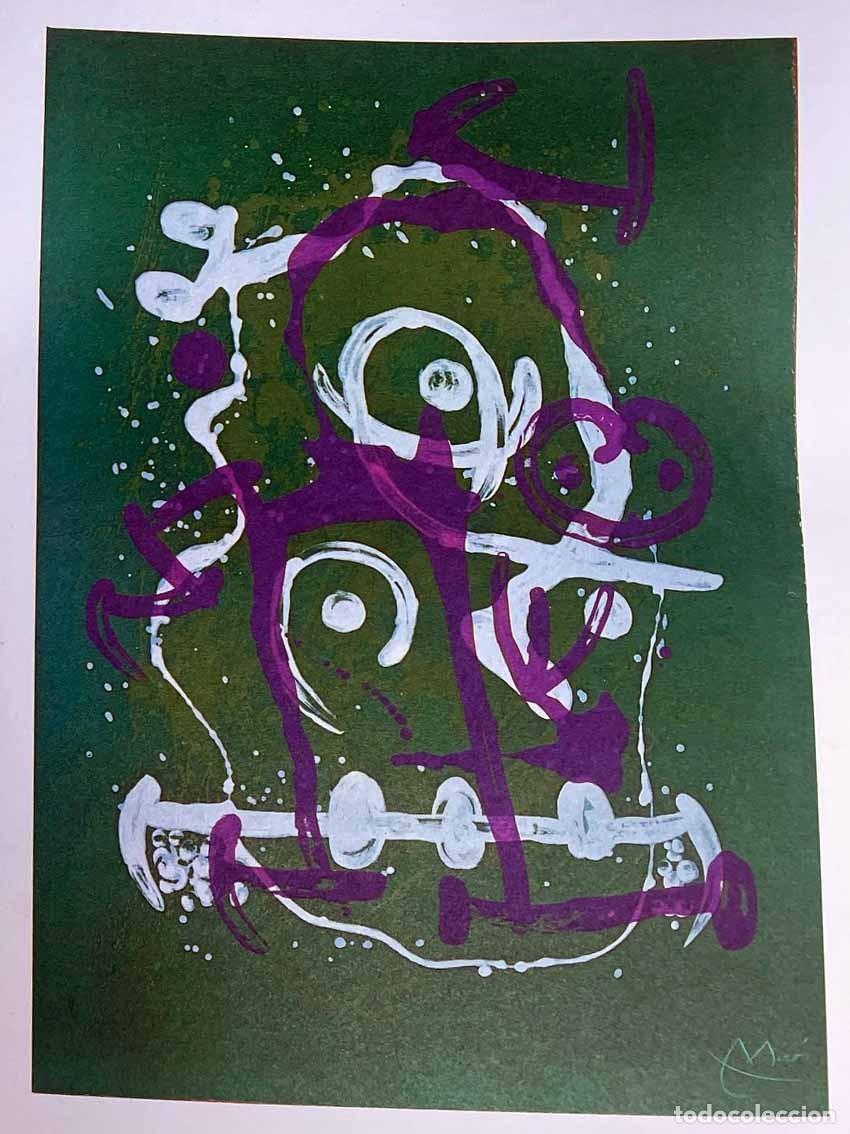 Arte: JOAN MIR&Oacute; - Indelible Mir&oacute; . 25 x 35 cm