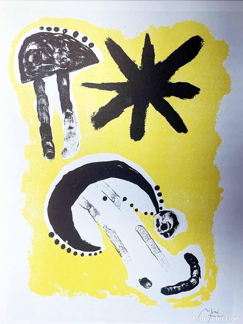 Arte: JOAN MIR&Oacute; - Indelible Mir&oacute; . 25 x 35 cm