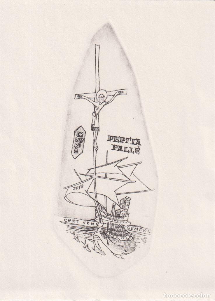 Art: EX-LIBRIS DE FRANK ALPRESA PARA PEPITA PALL&Eacute;