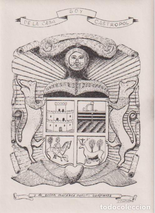 Art: DIBUJO HER&Aacute;LDICO A PLUMILLA REALIZADO POR J. CASTROPOL &ndash; CASA DE CASTROPOL