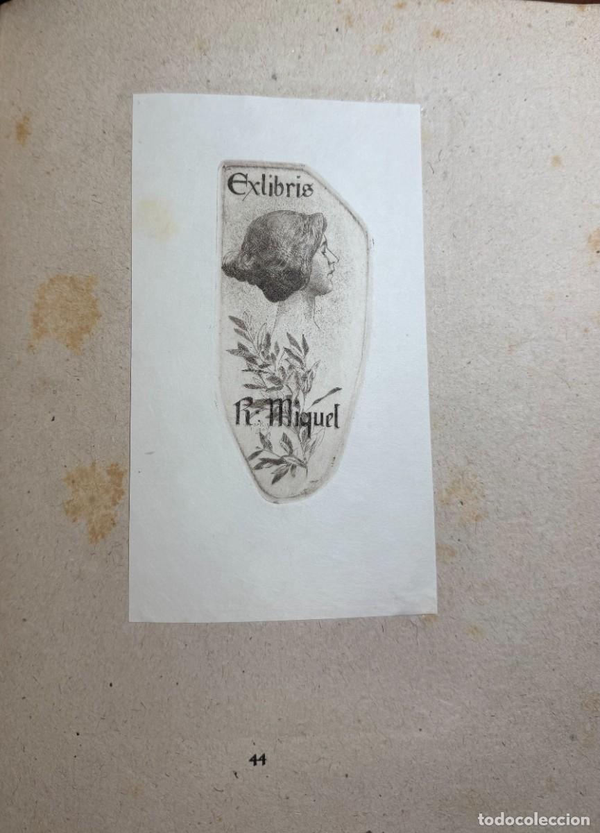 Arte: Riquer, Alexandre de. Ex libris. 1903 - Foto 6