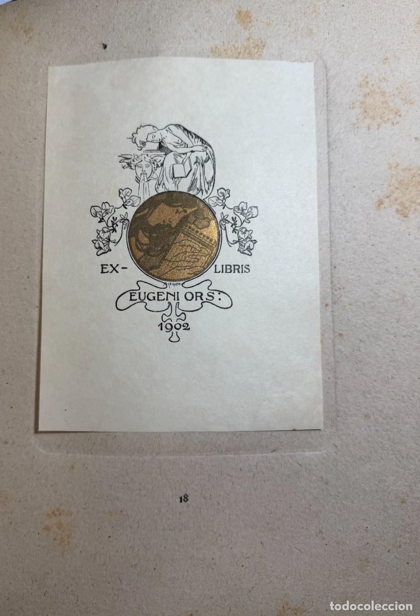 Arte: Riquer, Alexandre de. Ex libris. 1903 - Foto 7