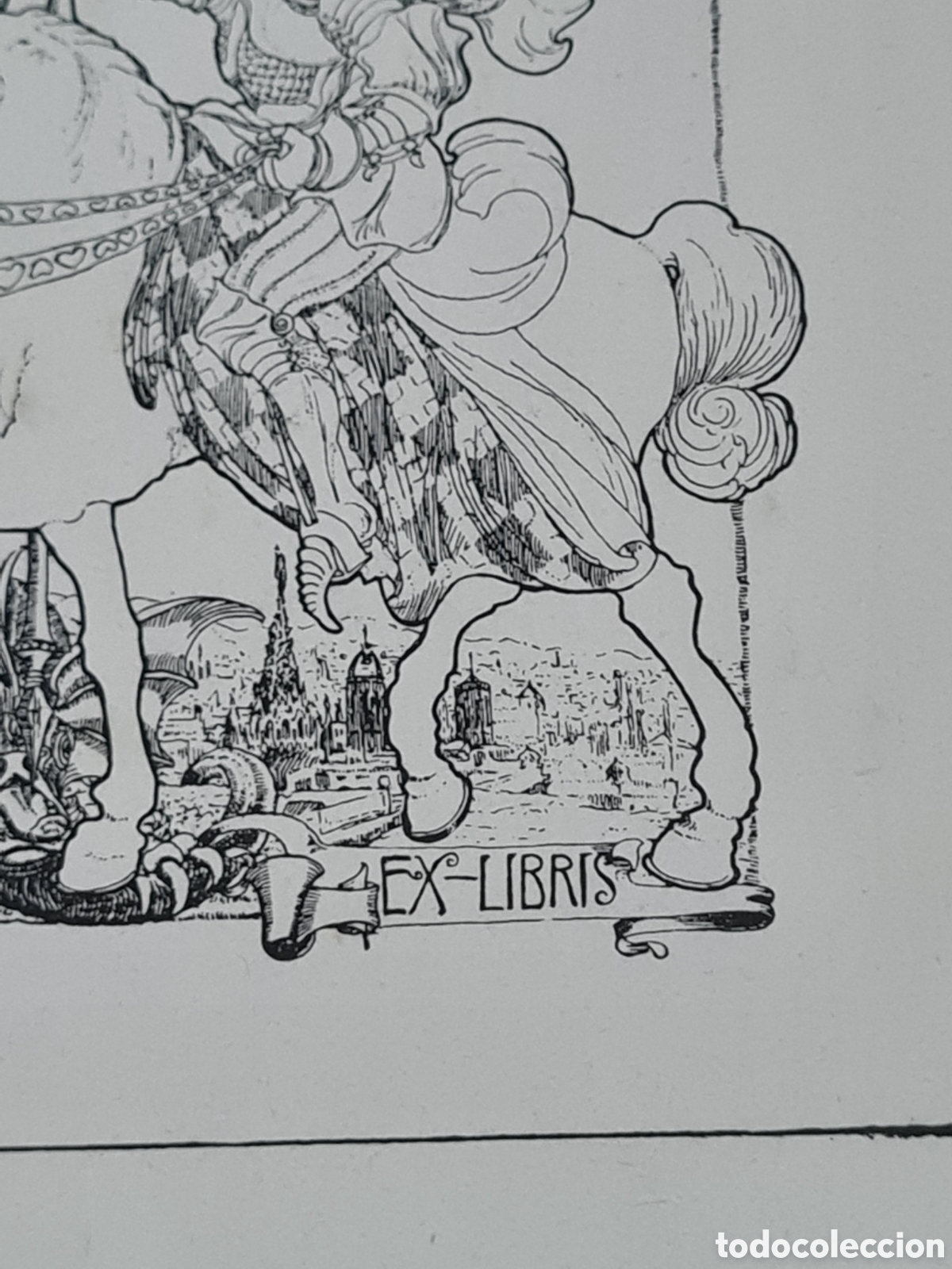 Arte: EX-LIBRIS MEZQUITA Y ALMER - Foto 4