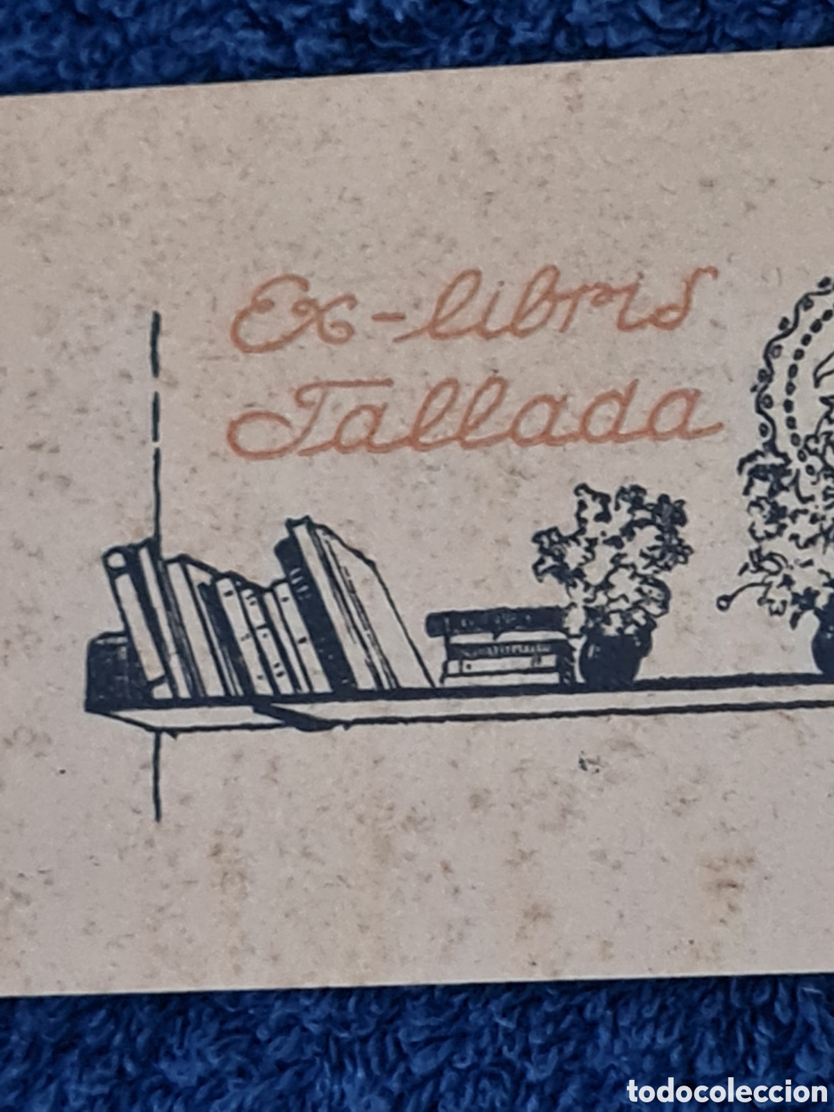Arte: Ex-libris caritat tallada decardunets - Foto 2