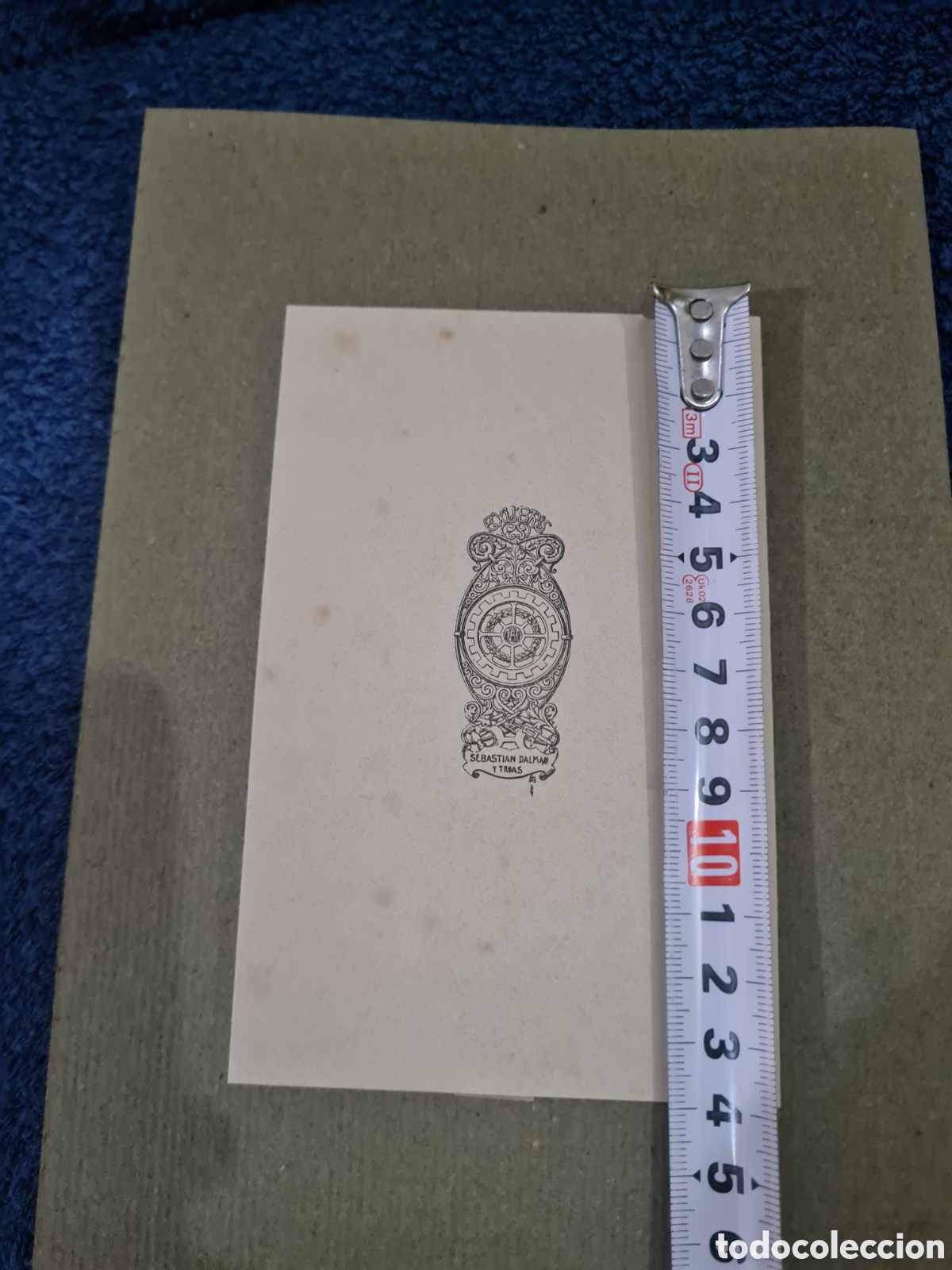 Arte: Antiguo Ex-libris Sebastia Dalmau i Trias - Foto 2
