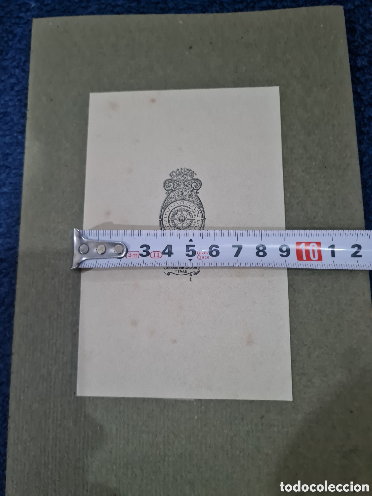 Arte: Antiguo Ex-libris Sebastia Dalmau i Trias - Foto 3