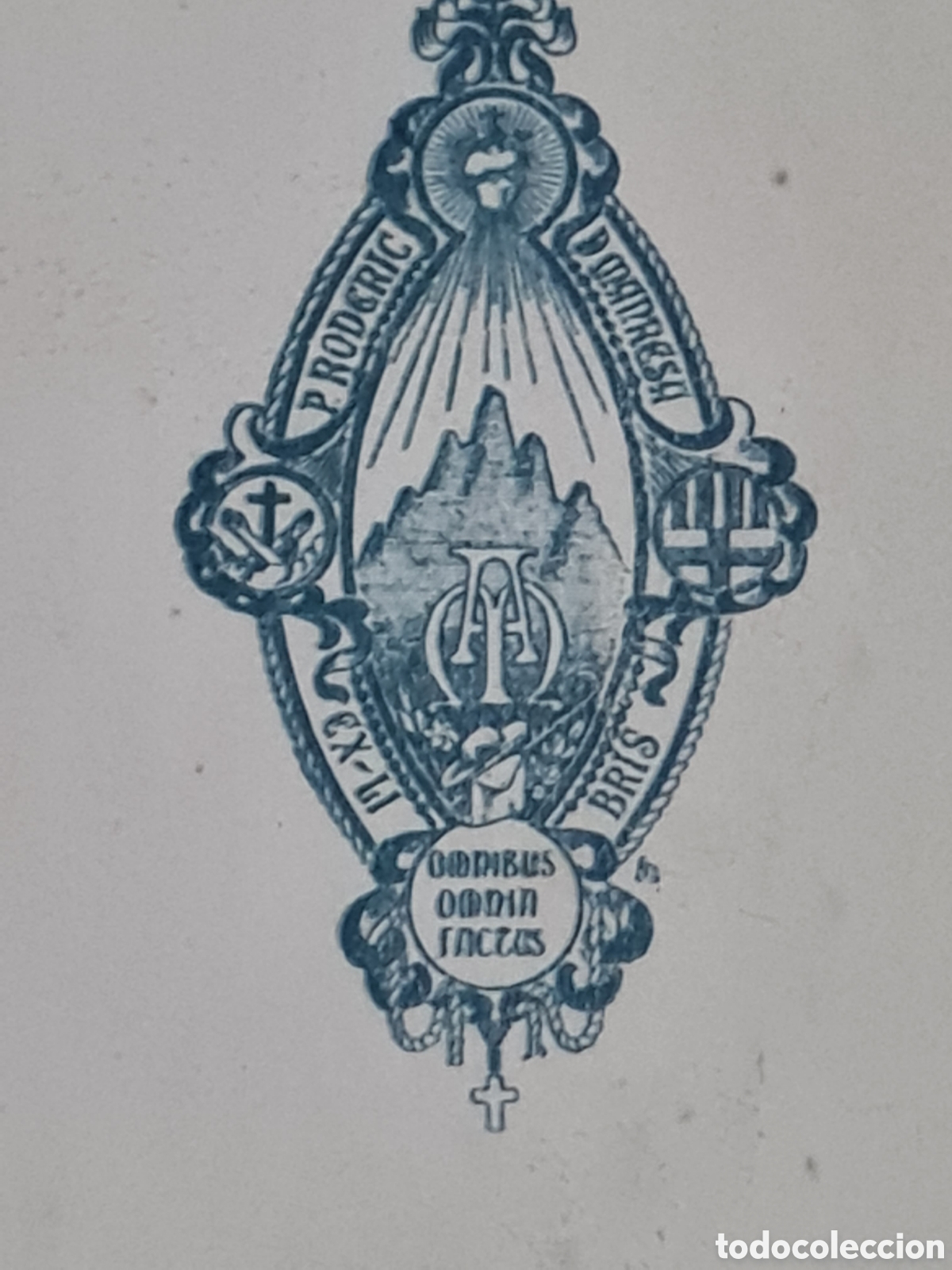 Arte: Antiguo Ex-libris Religioso - Foto 2