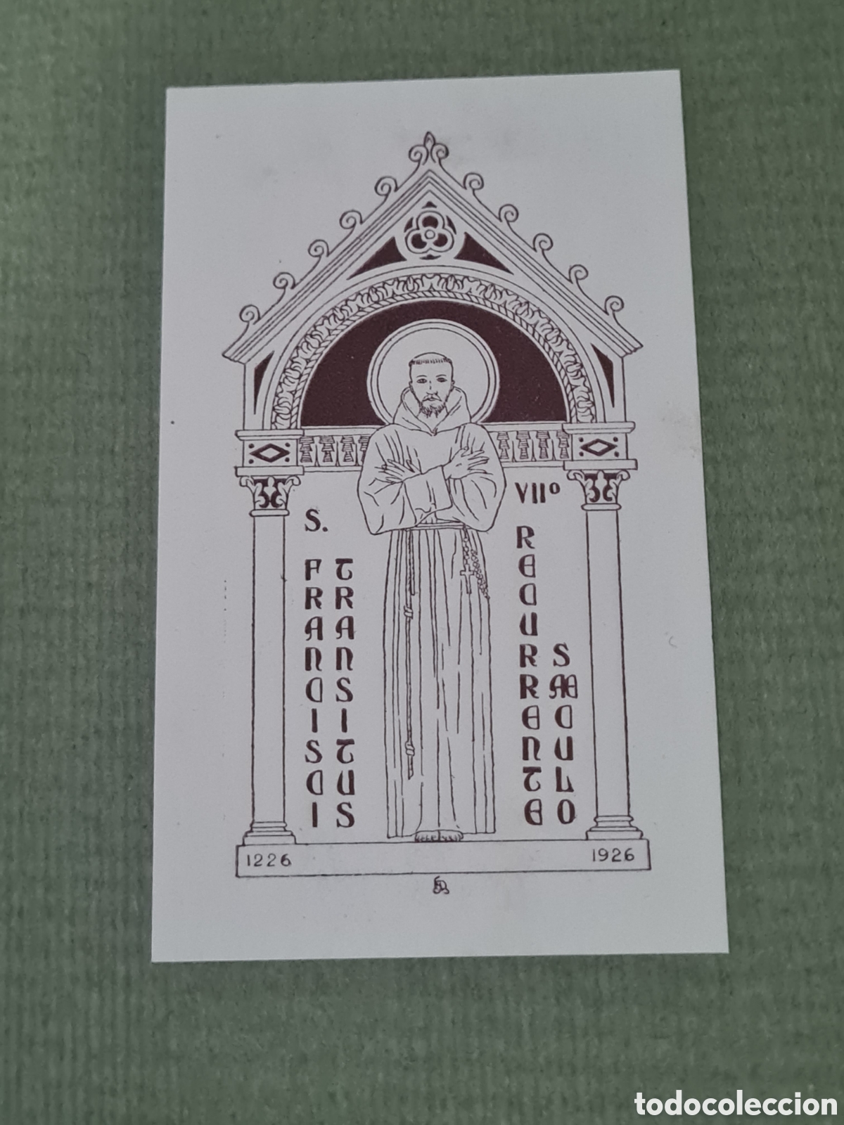 Arte: Antiguo Ex-libris Religioso - Foto 1