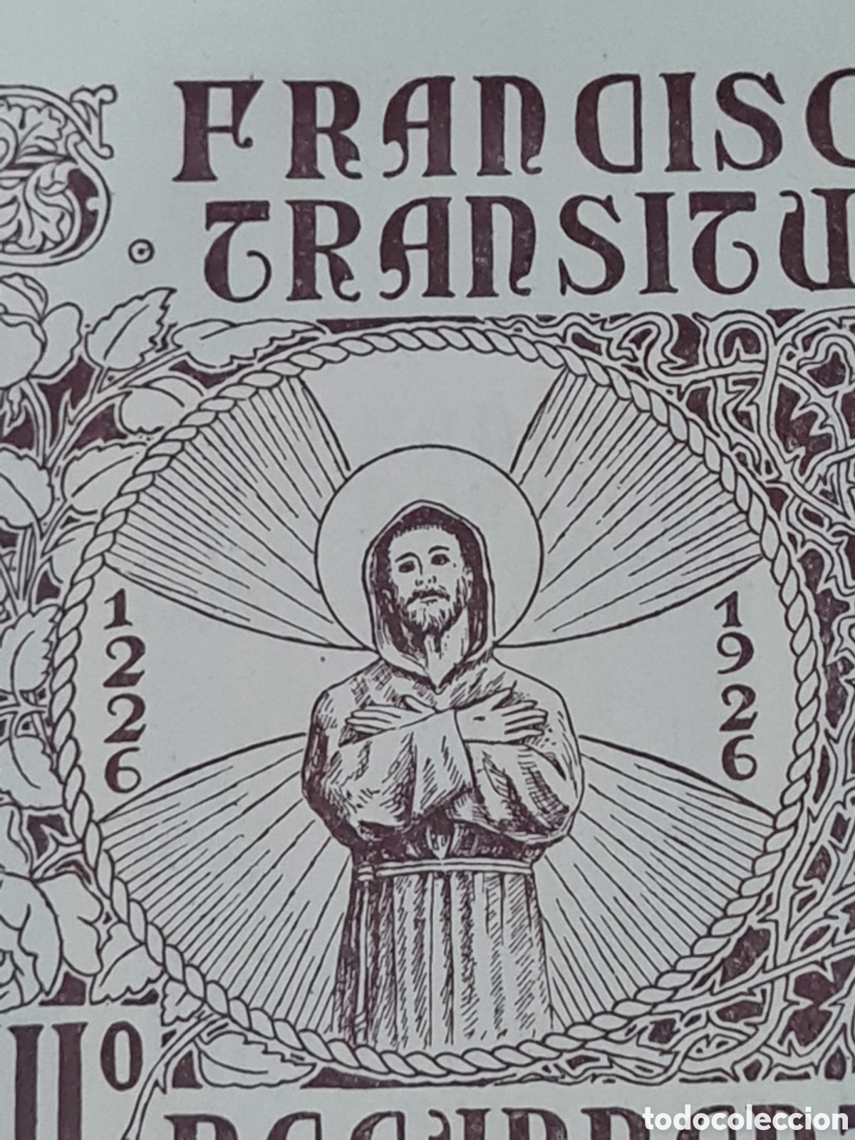 Arte: Antiguo Ex-libris Religioso - Foto 2