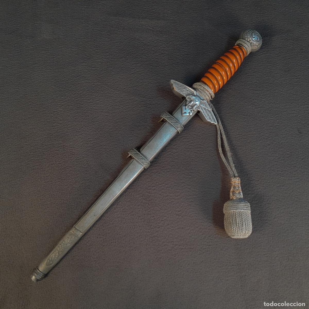 Art: DAGA DE LA SEGUNDA GUERRA MUNDIAL DE METAL.ALEMANIA.EICKHORN SOLINGEN.CA 1937.