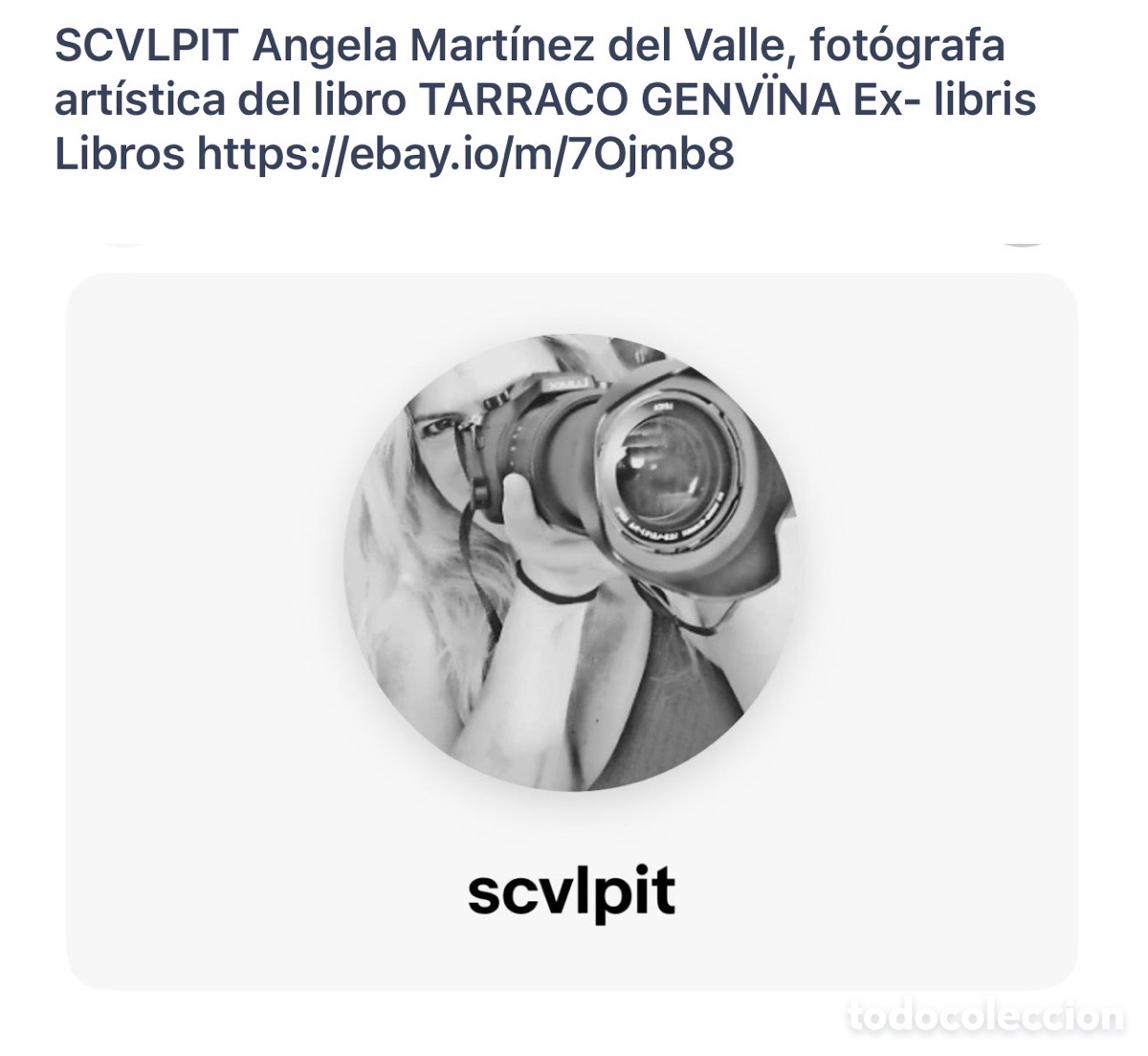 Arte: ExLibriseBay/SCVLPIT