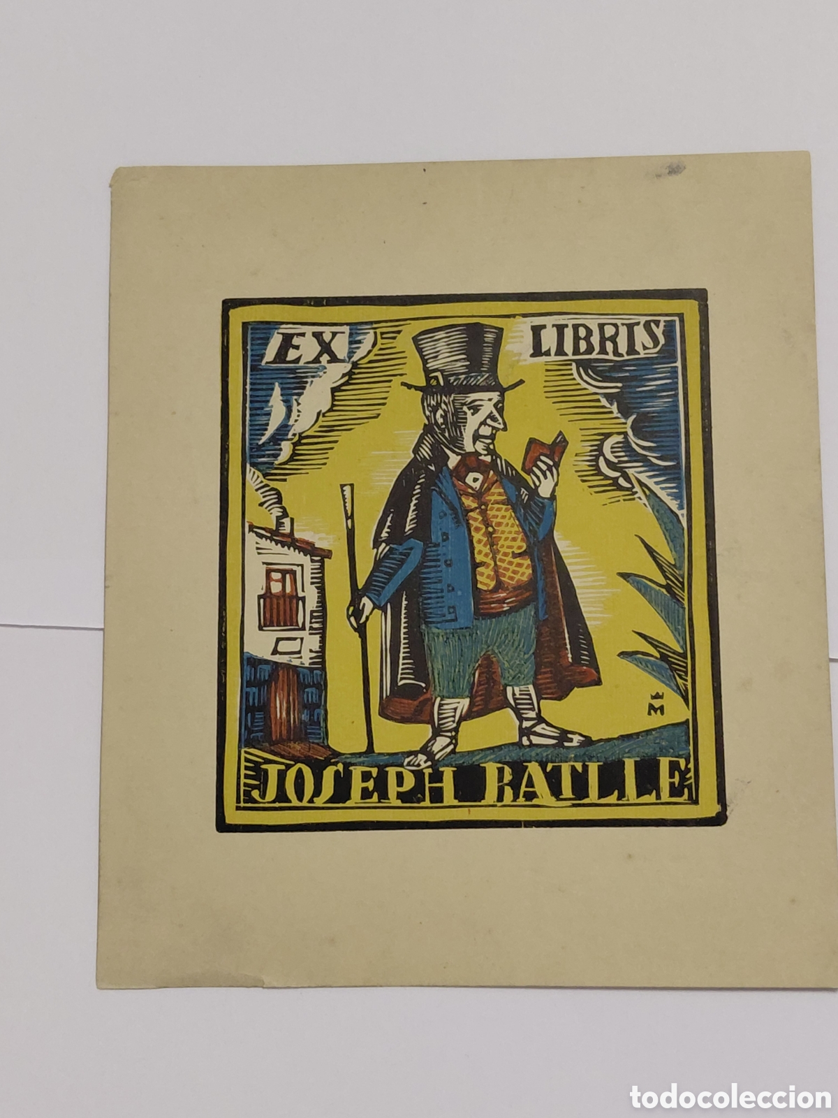 Arte: EX LIBRIS JOSEPH BATLLE - Foto 1
