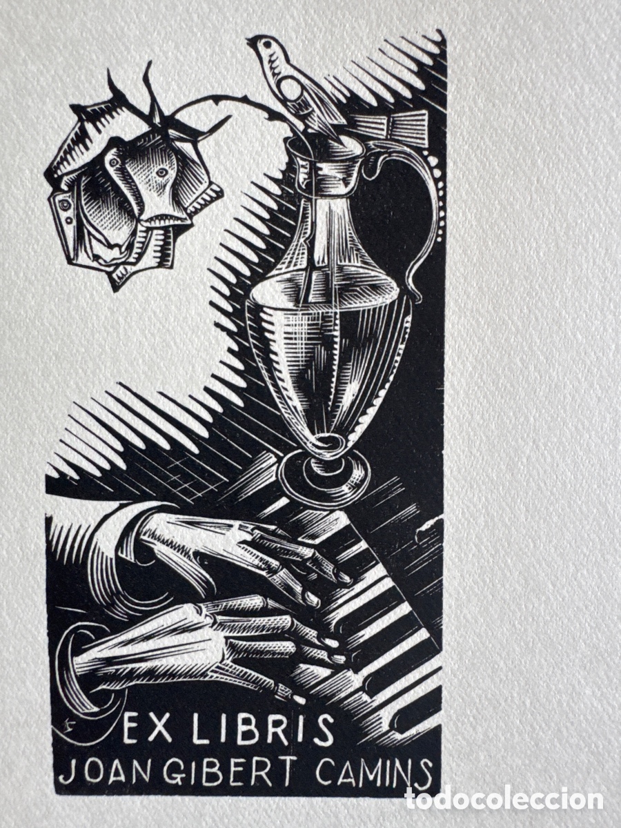 Kunst: Ex-Libris - ANTONI GELABERT, 1967-X2-Joan Gibert Camins